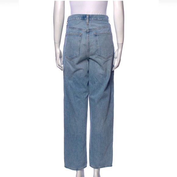 Agolde High-rise Straight Boyfriend Jeans - Picture 4 of 5